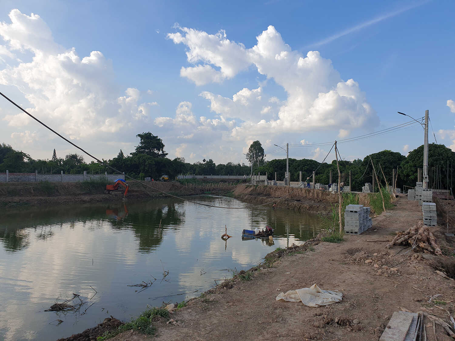 Thi công xây dựng khu du lịch sinh thái Xenia Vĩnh Long — ảnh 1