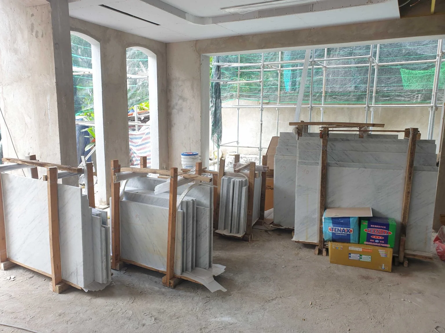 Thi công nội thất - Đá biệt thự Quận 7 — ảnh 5