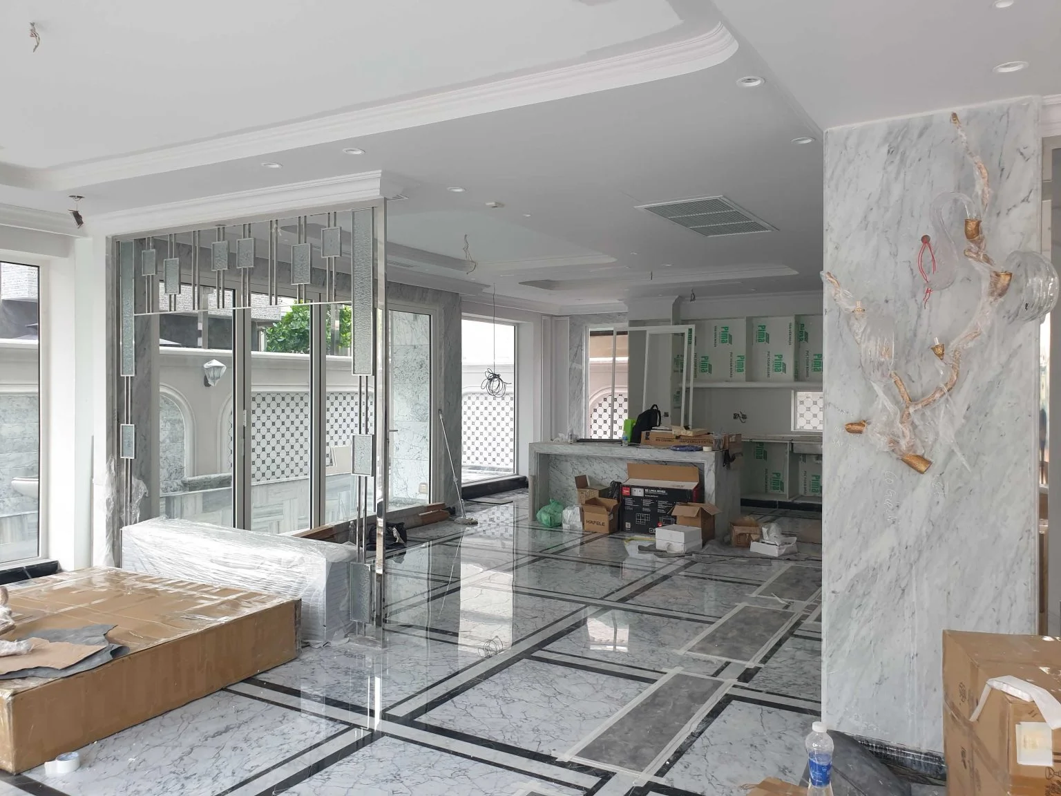 Thi công nội thất - Đá biệt thự Quận 7 — ảnh 1