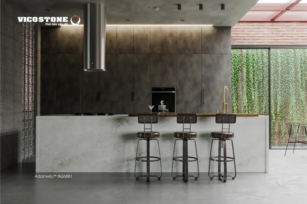 Bề mặt Adamello BQ6881 trong không gian minh họa