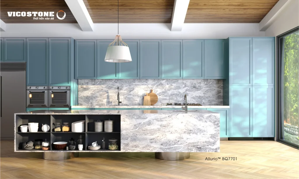 Bề mặt Allurio BQ7701 trong không gian minh họa