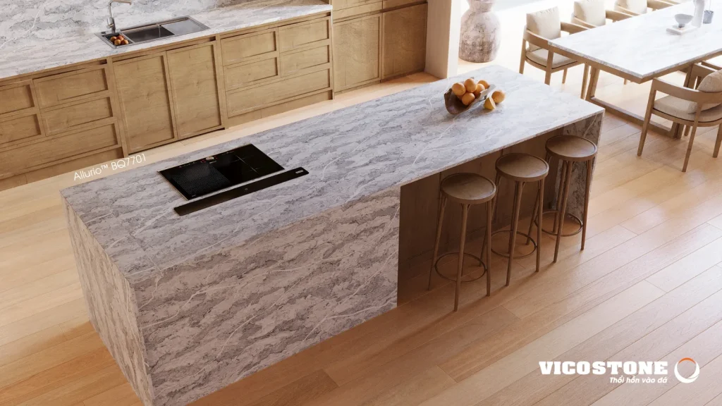 Bề mặt Allurio BQ7701 trong không gian minh họa