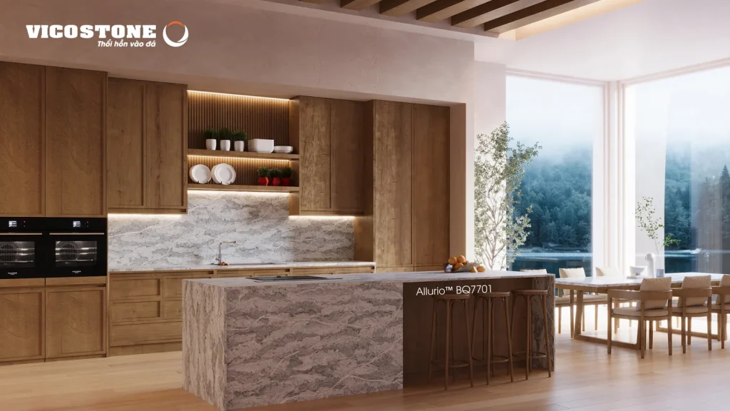 Bề mặt Allurio BQ7701 trong không gian minh họa