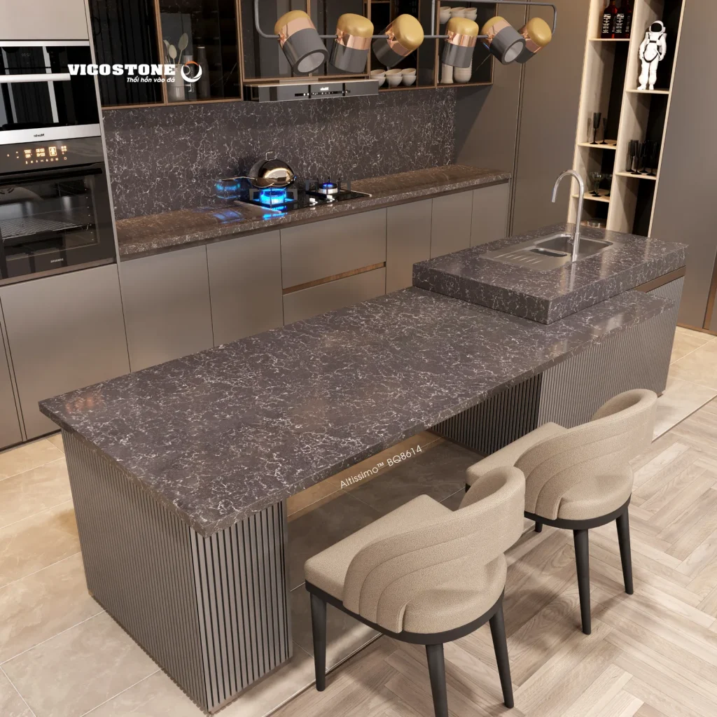 Bề mặt Altissimo BQ8614 trong không gian minh họa