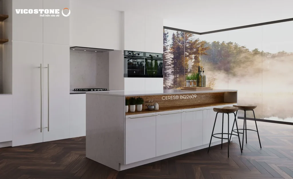 Bề mặt Ceres BQ2609 trong không gian minh họa