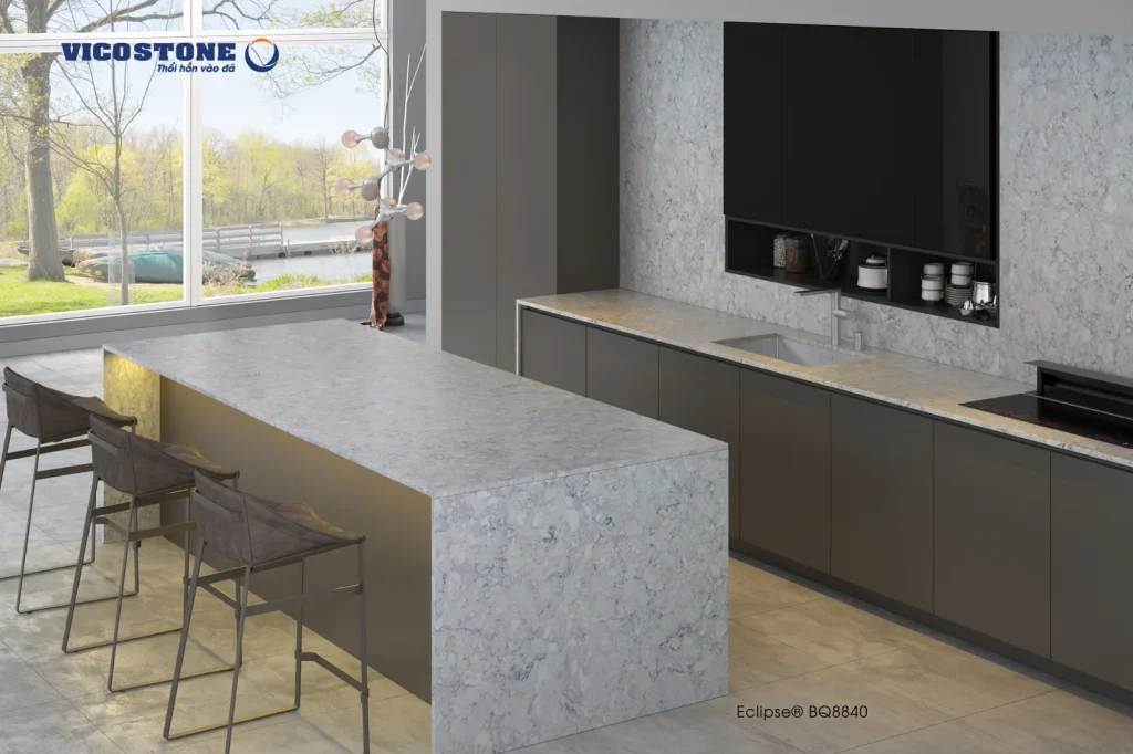 Bề mặt Eclipse BQ8840 trong không gian minh họa