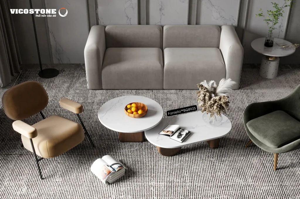 Bề mặt Faniello BQ8925 trong không gian minh họa