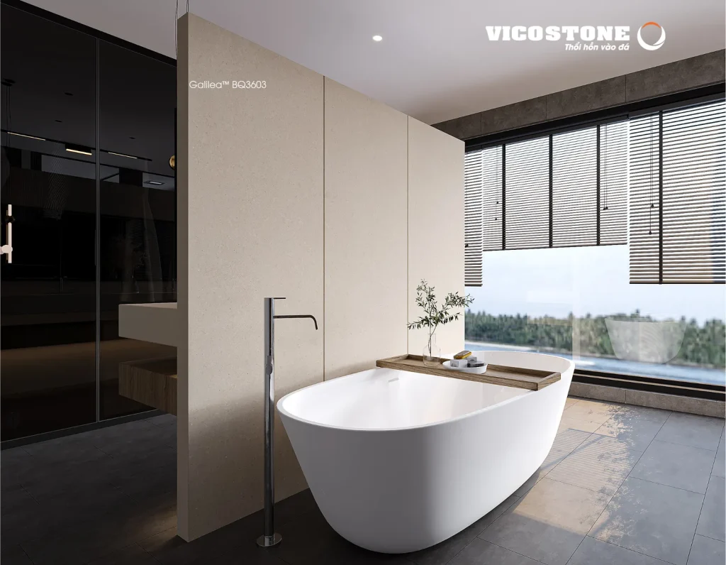 Bề mặt Galilea BQ3603 trong không gian minh họa
