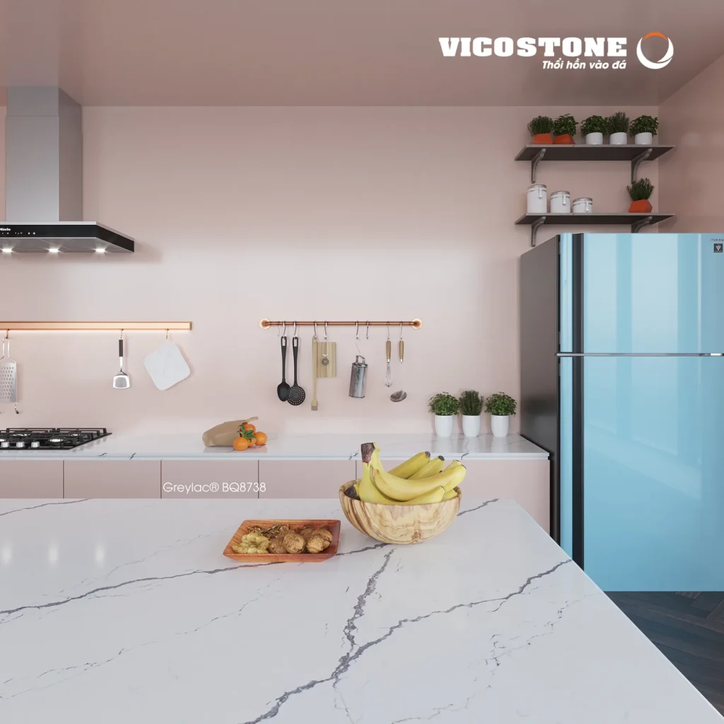 Bề mặt Greylac BQ8738 trong không gian minh họa