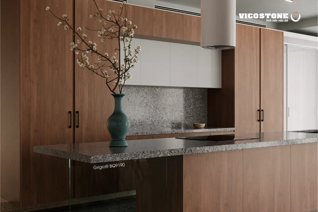 Bề mặt Grigio BQ9190 trong không gian minh họa