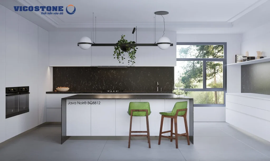Bề mặt Java Noir BQ8812 trong không gian minh họa