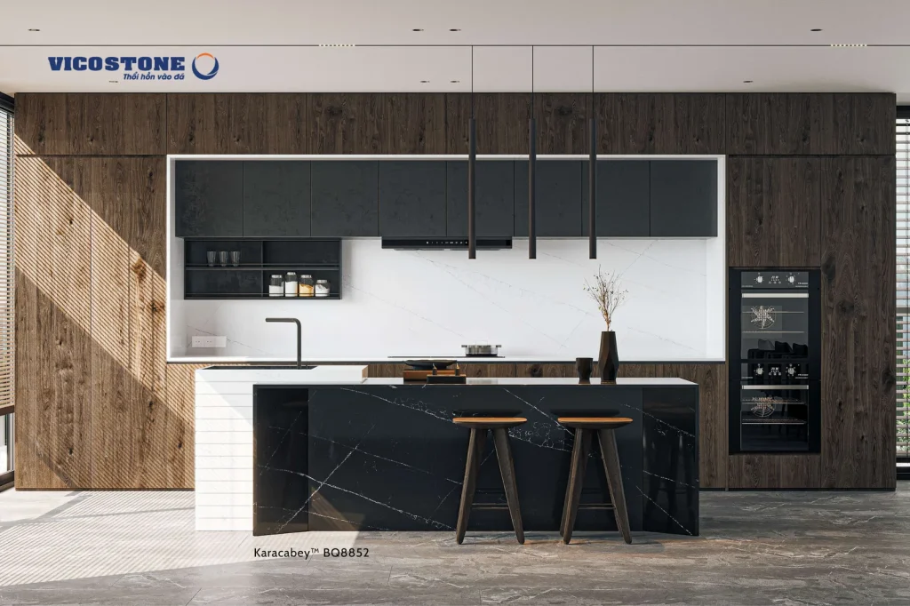 Bề mặt Karacabey BQ8852 trong không gian minh họa
