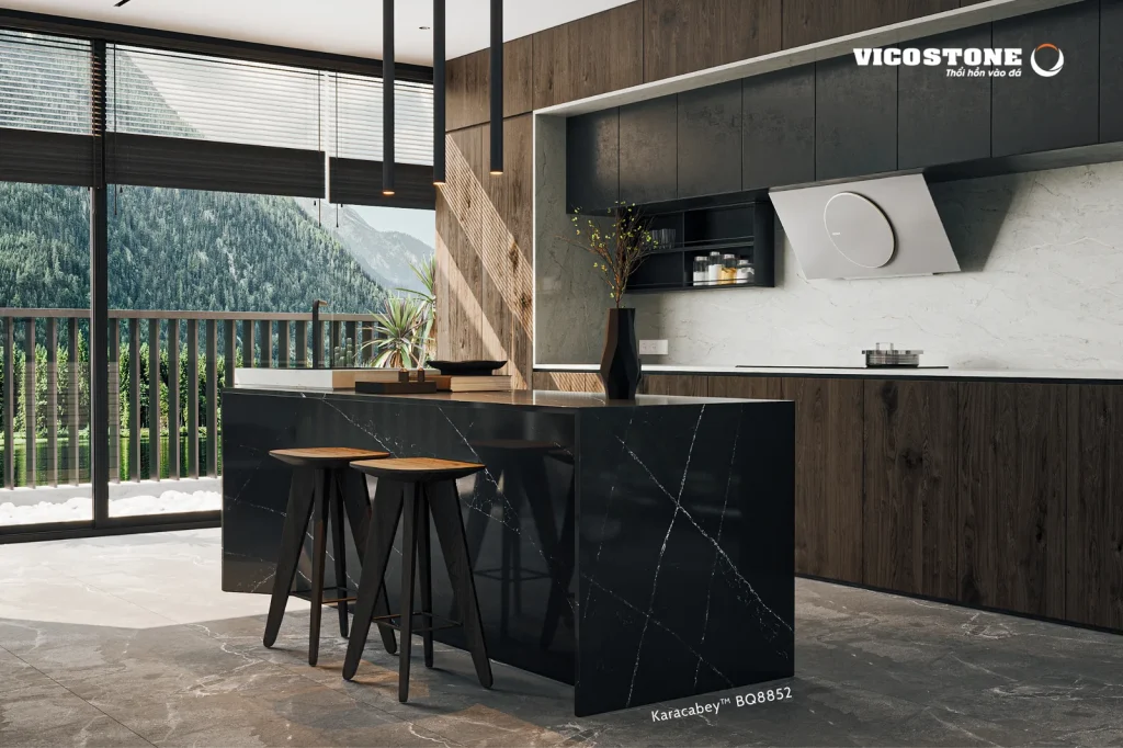Bề mặt Karacabey BQ8852 trong không gian minh họa