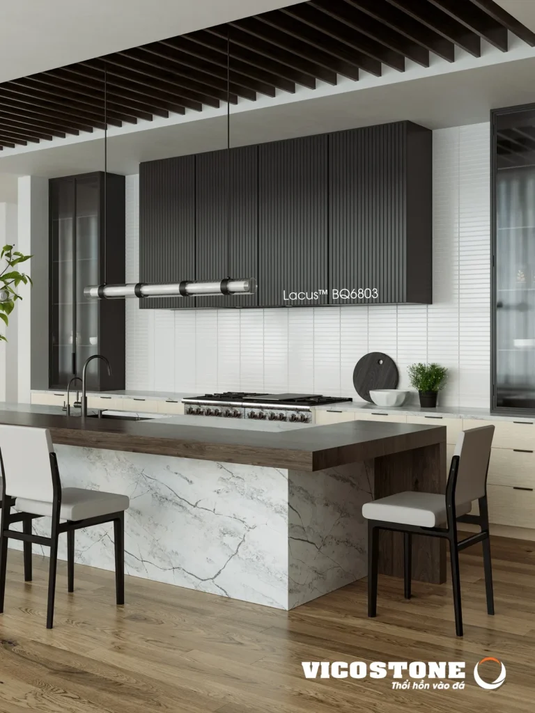 Bề mặt Lacus BQ6803 trong không gian minh họa
