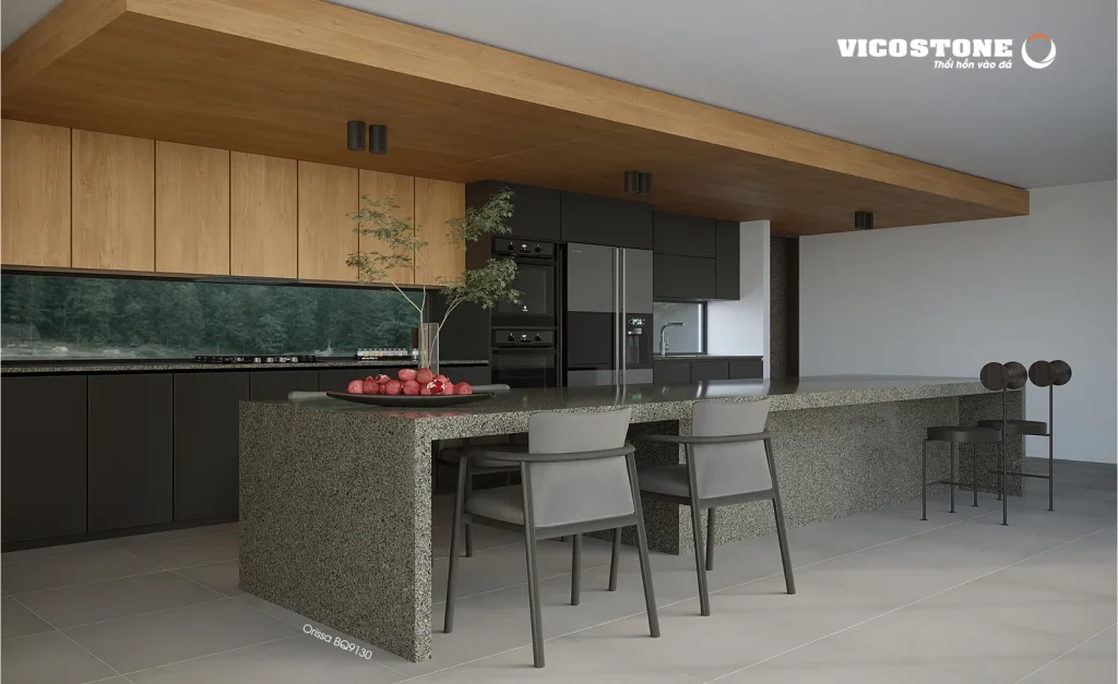 Bề mặt Orissa BQ9130 trong không gian minh họa