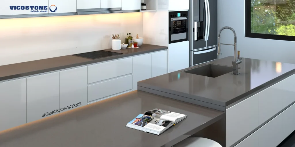 Bề mặt Sabbianco BQ2202 trong không gian minh họa