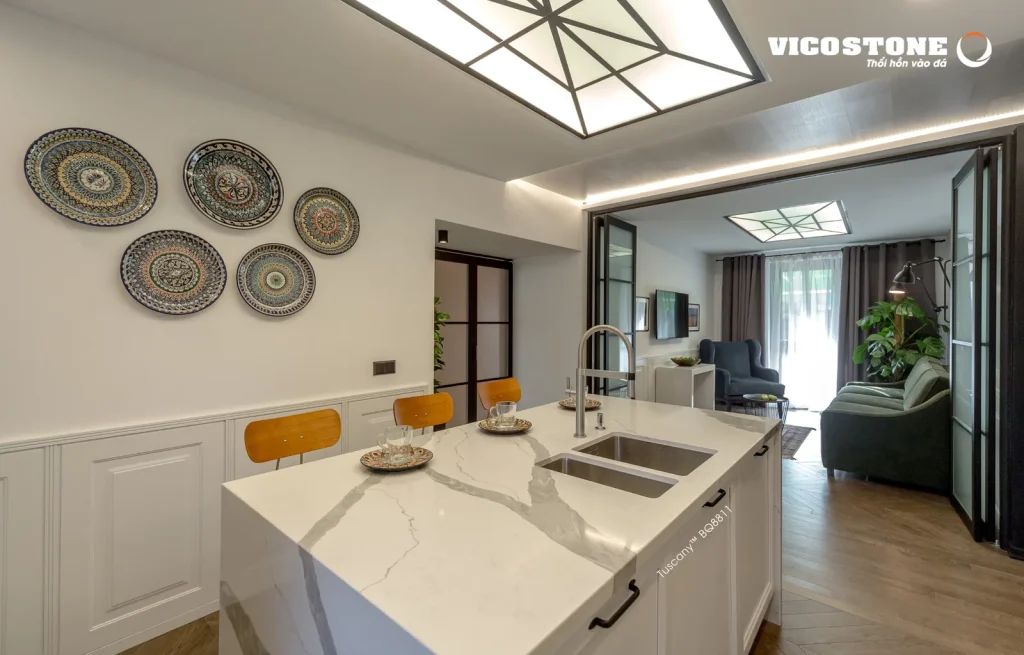 Bề mặt Tuscany BQ8811 trong không gian minh họa