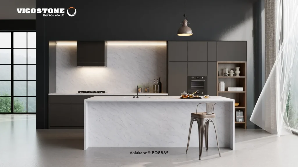 Bề mặt Volakano BQ8885 trong không gian minh họa